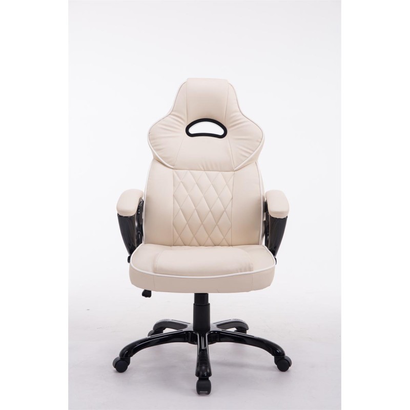 Silla de oficina BIG XXX color crema