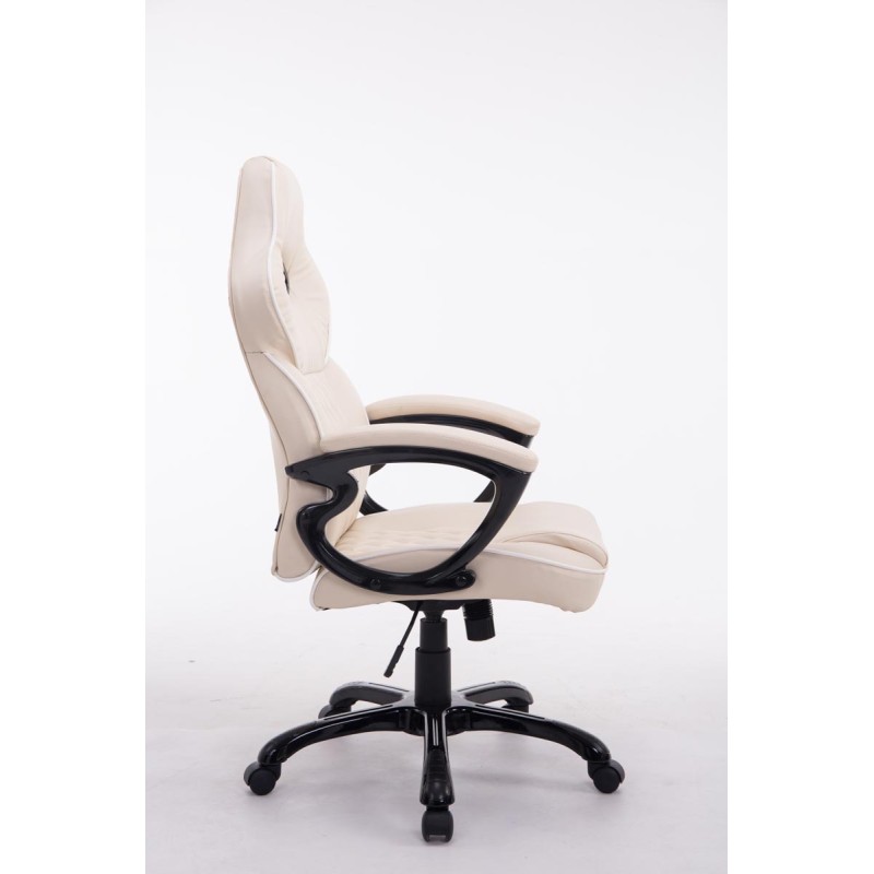 Silla de oficina BIG XXX color crema