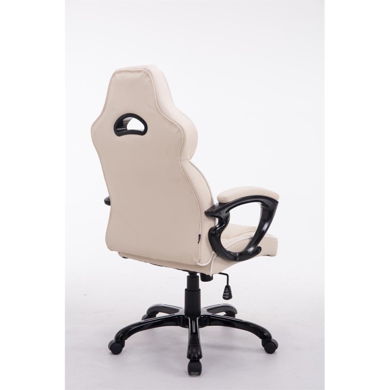Silla de oficina BIG XXX color crema