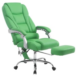 Silla de oficina Pacific con función de masaje verde