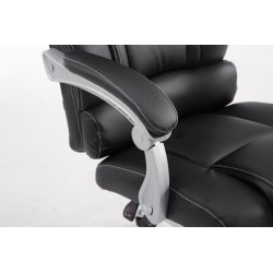 Silla de oficina negra Pacific