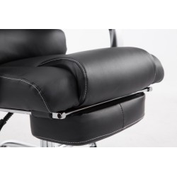 Silla de oficina negra Pacific