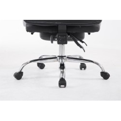 Silla de oficina negra Pacific