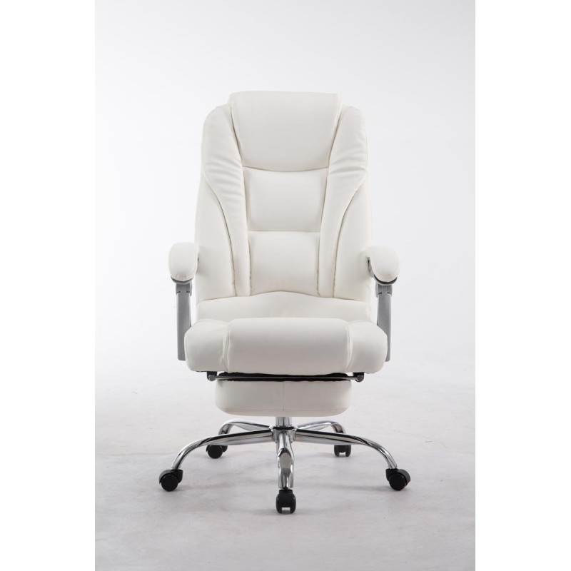 Silla de oficina blanca Pacific