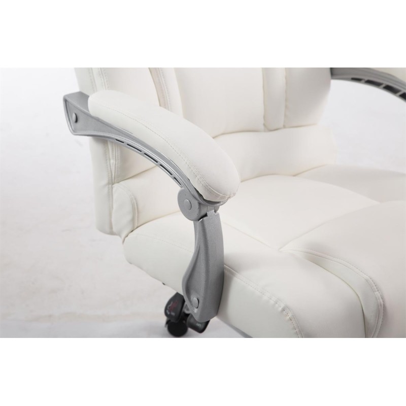 Silla de oficina blanca Pacific