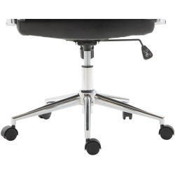 Silla de oficina negra Columbus