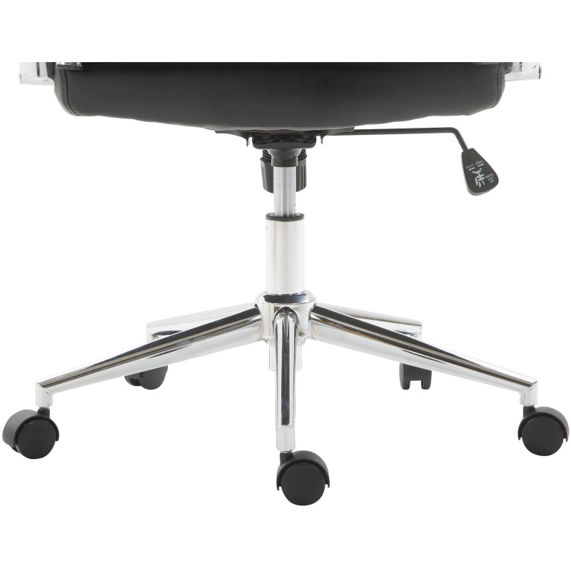 Silla de oficina negra Columbus