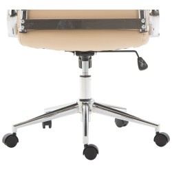 Silla de oficina Columbus color crema