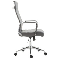Silla de oficina gris Columbus