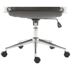 Silla de oficina gris Columbus