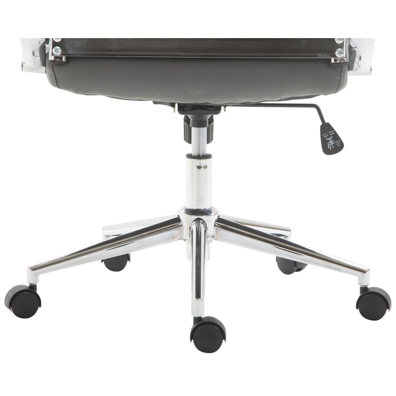 Silla de oficina gris Columbus