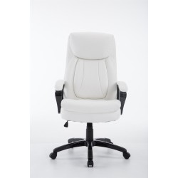 Silla de oficina blanca Platon