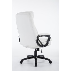 Silla de oficina blanca Platon