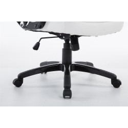 Silla de oficina blanca Platon