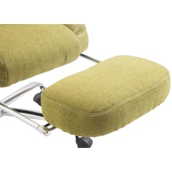 Silla de oficina Castle en tela verde