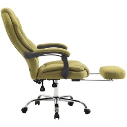 Silla de oficina Castle en tela verde