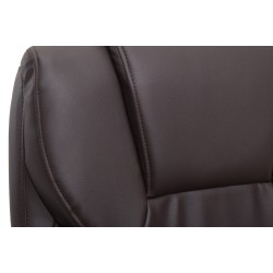 Silla de oficina marrón Texas V2