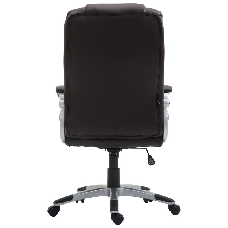 Silla de oficina marrón Texas V2