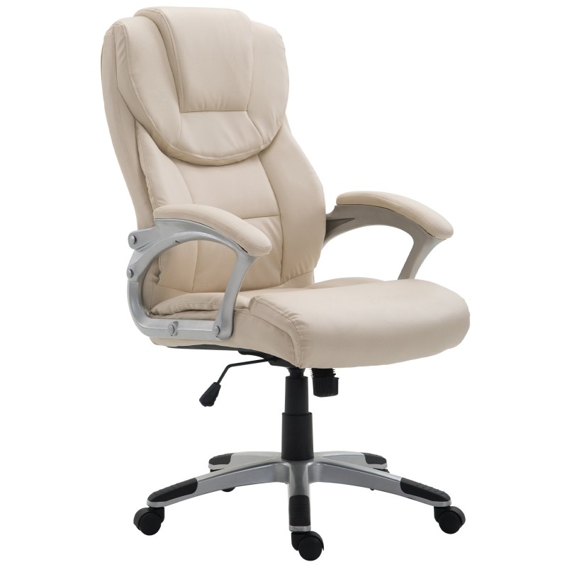 Silla de oficina Texas V2 color crema