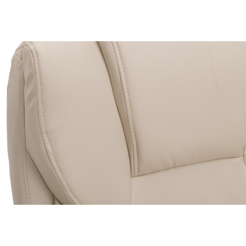 Silla de oficina Texas V2 color crema