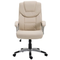 Silla de oficina Texas V2 color crema