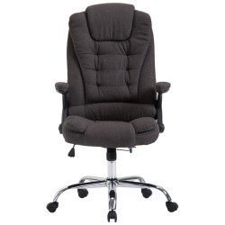 Silla de oficina Thor en tela gris oscuro