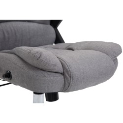 Silla de oficina Thor en tela gris