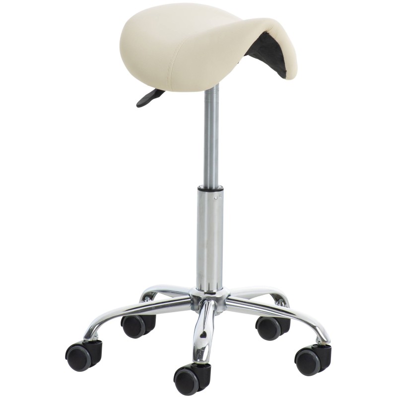 Taburete de trabajo Reno Cream