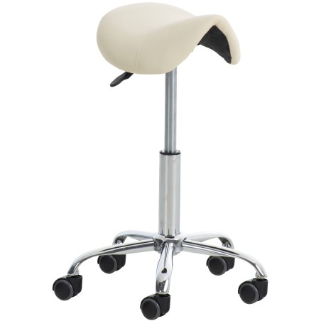 Taburete de trabajo Reno Cream