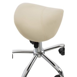 Taburete de trabajo Reno Cream