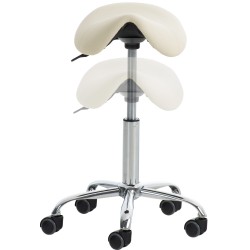 Taburete de trabajo Reno Cream