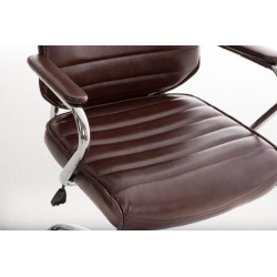 Silla de oficina Rako V2 en color rojo burdeos