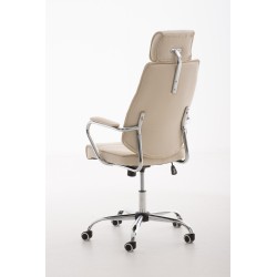 Silla de oficina Rako V2 color crema