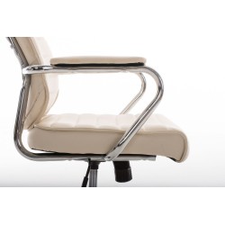 Silla de oficina Rako V2 color crema