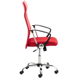 Silla de oficina roja Washington V2