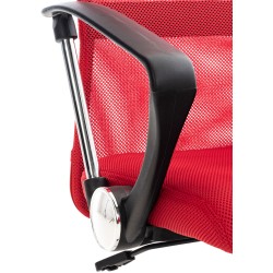 Silla de oficina roja Washington V2