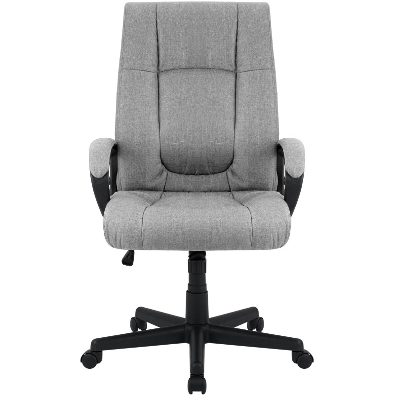 Silla de oficina Sparta XL en tela gris