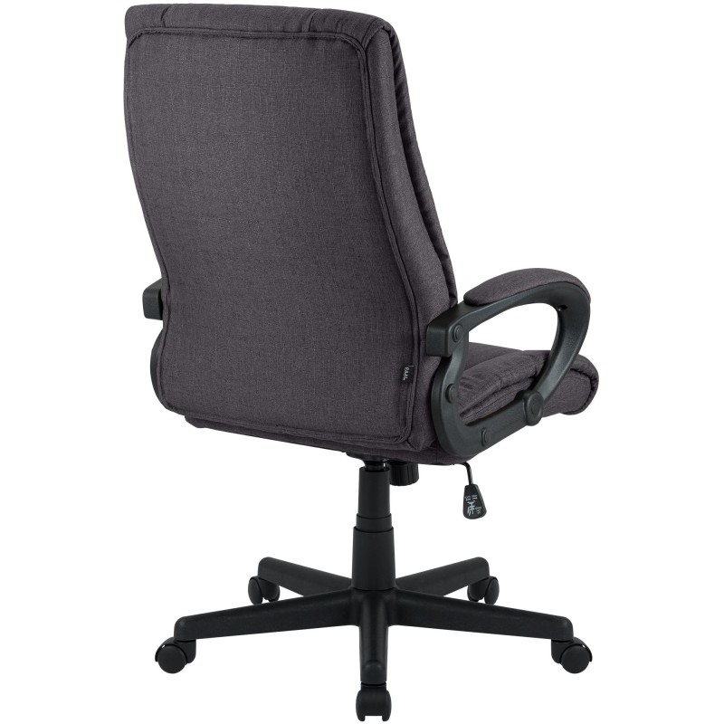 Silla de oficina Sparta XL en tela negra