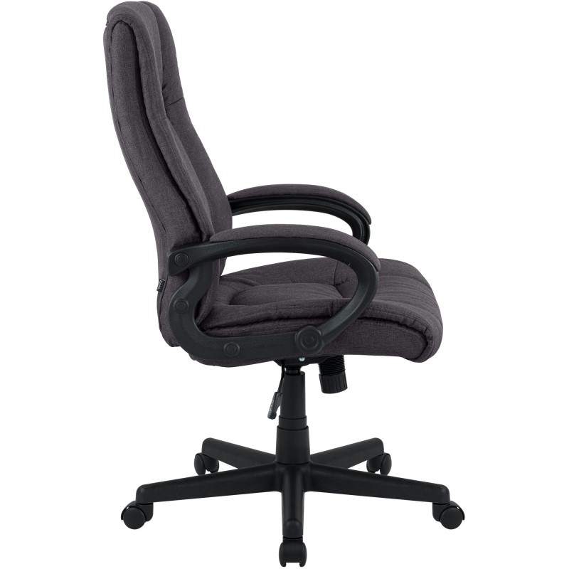 Silla de oficina Sparta XL en tela negra