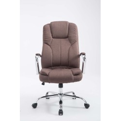 Silla de oficina BIG Xanthos tela V2 marrón