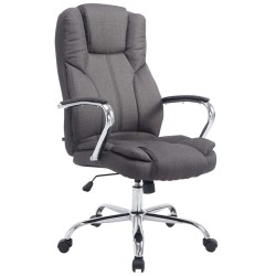 Silla de oficina BIG Xanthos tela V2 gris oscuro