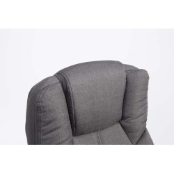 Silla de oficina BIG Xanthos tela V2 gris oscuro