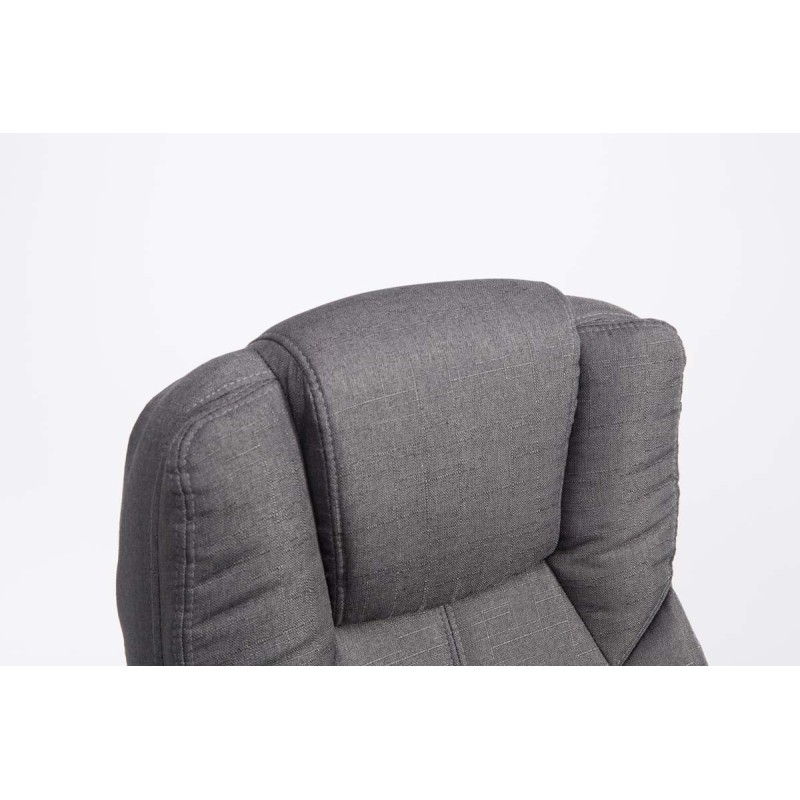 Silla de oficina BIG Xanthos tela V2 gris oscuro