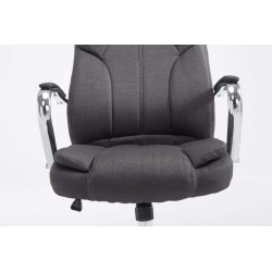 Silla de oficina BIG Xanthos tela V2 gris oscuro