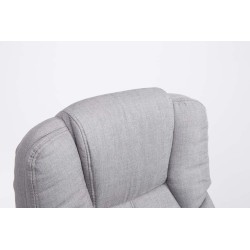 Silla de oficina BIG Xanthos tela V2 gris