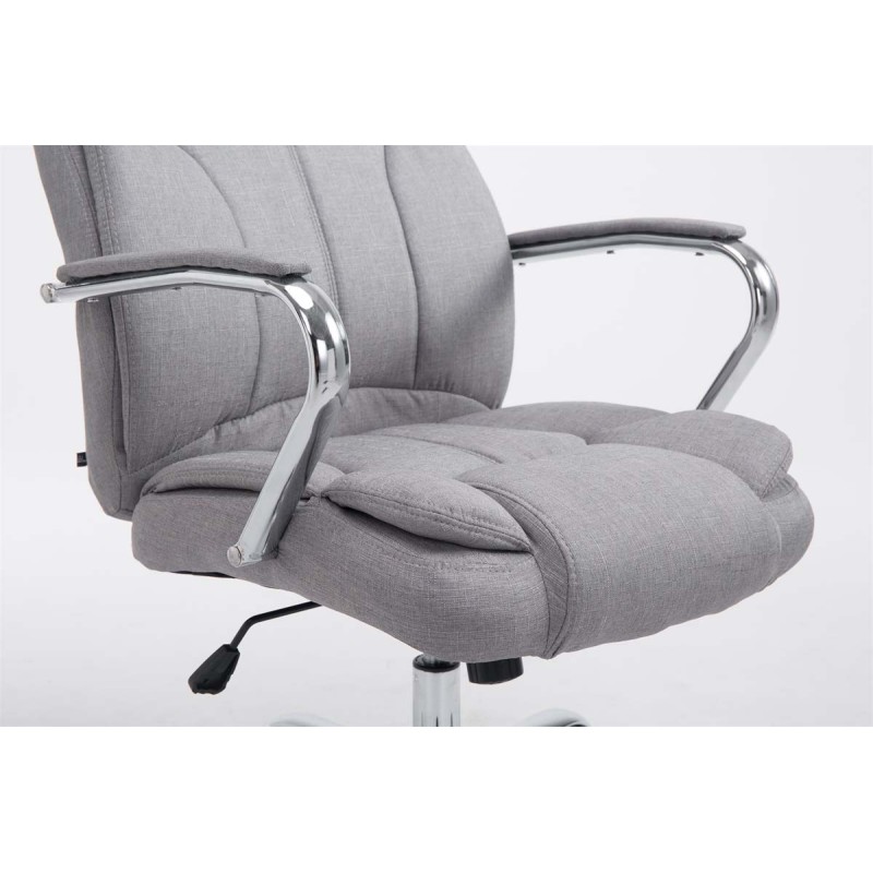Silla de oficina BIG Xanthos tela V2 gris
