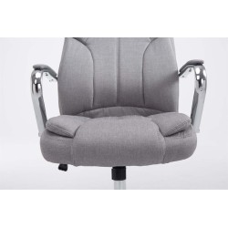 Silla de oficina BIG Xanthos tela V2 gris