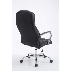 Silla de oficina BIG Xanthos en tela negra V2