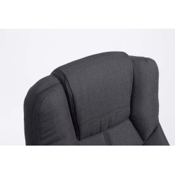 Silla de oficina BIG Xanthos en tela negra V2