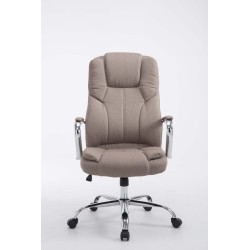 Silla de oficina BIG Xanthos tela V2 gris topo